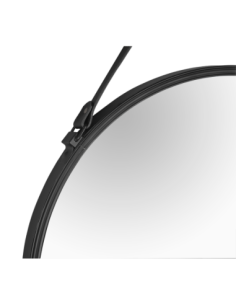 Miroir rond noir  diam 55 cm - Mirrors and More - Cornelia 2