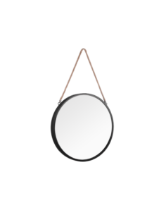 Miroir rond noir diam 40 cm - Mirrors and More - Taira