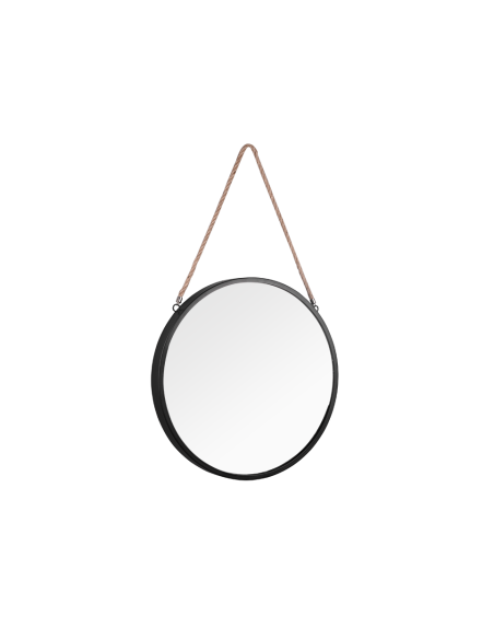 Miroir rond noir diam 40 cm - Mirrors and More - Taira
