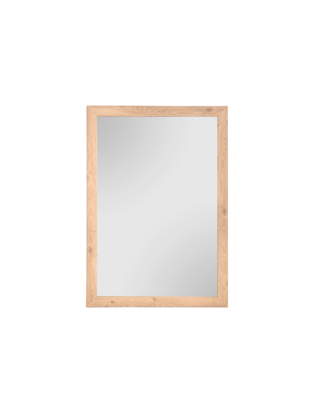 Miroir encadré chêne chair 48x68cm - Mirrors and More - Kim