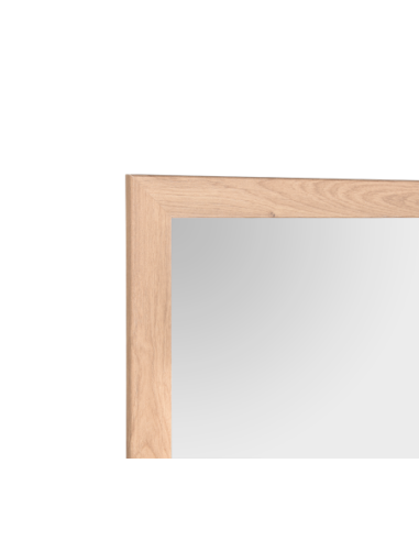 Kim - Miroir encadré chêne chair 48x68cm - Mirrors and More