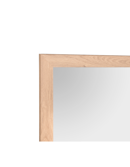Kim - Miroir encadré chêne chair 48x68cm - Mirrors and More