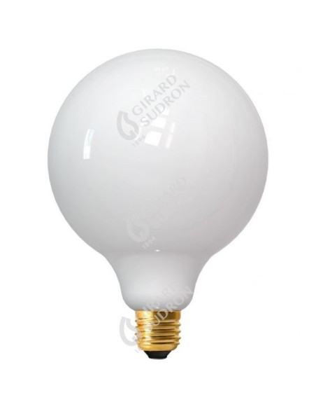 Ampoule led opaline E27 G125 - Girard-Sudron Leluminaireled.com