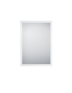 Miroir encadré blanc - Mirrors and More - Frieda 2