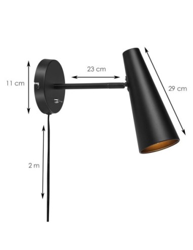 Applique murale Led orientable - Markslöjd - Peak Leluminaireled.com