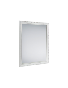 Miroir encadré blanc  34x45cm - Mirrors and More - Lola