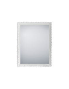Miroir encadré blanc  34x45cm - Mirrors and More - Lola 2