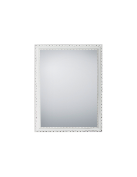 Lola blanc - Miroir encadré 34x45cm - Mirrors and More