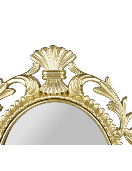Trixi   - Miroir baroque doré 44,5x73cm - Mirrors and More