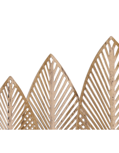 Mirrors and More - Alma - Porte-manteau mural métal  noir et or