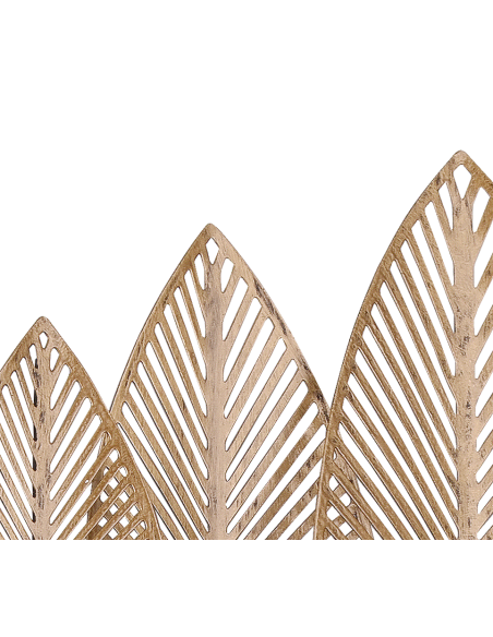 Mirrors and More - Alma - Porte-manteau mural métal  noir et or