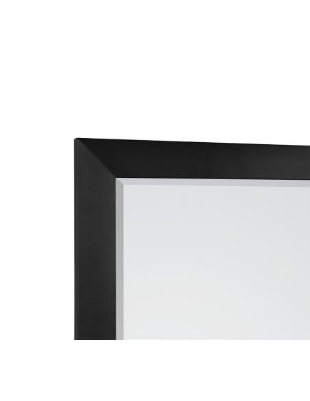 Juliette - Miroir rectangulaire noir 50 x 150cm - Mirrors and More