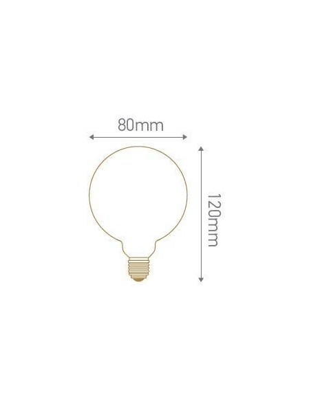 Ampoule globe opaline E27 G80 Girard-Sudron Leluminaireled.com