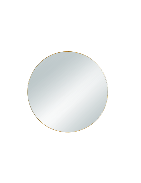 Miroir rond doré diam 50 cm - Mirrors and More - Mila