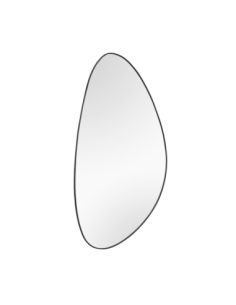 Miroir asymétrique noir 40x60cm  - Mirrors and More - Idona