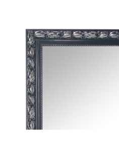 Miroir encadré noir-argent 50x150cm - Mirrors and More -Tanja 2