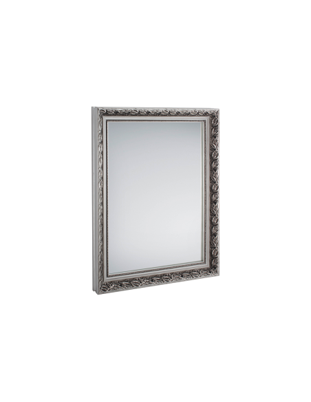 Miroir encadré argent 55x70cm - Mirrors and More - Tanja