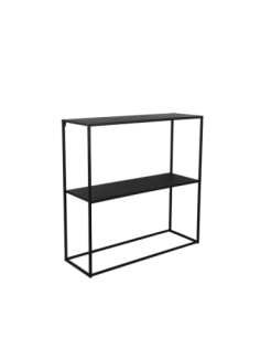 Console métal noir  80x80x27cm - Mirrors and More -  Alexis 2