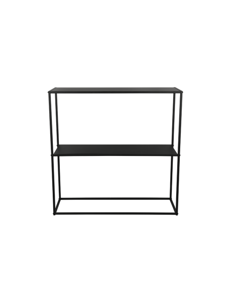 Console métal noir  80x80x27cm - Mirrors and More -  Alexis