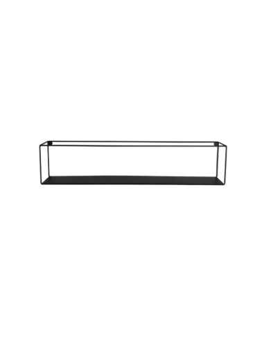 Tinka de Mirrors and More - étagère décorative en métal noir - vendue par lot de 2