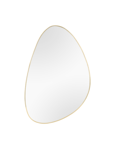 Miroir asymétrique doré 40x60cm  - Mirrors and More - Idona 2
