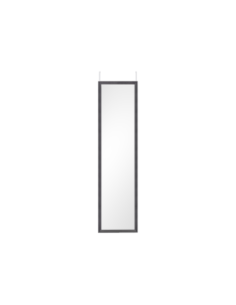 Miroir de porte suspendu noir 30x120cm - Mirrors and More - Ria