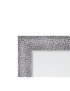 Miroir encadré noir et chrome 50x150cm - Mirrors and More - Vicky 2