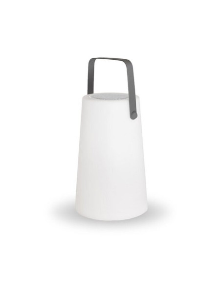 Enceinte bluetooth éclairante étanche Nomada Be happy - New Garden Leluminaireled.com