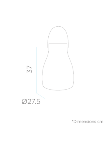 Lanterne Enceinte bluetooth éclairante étanche Kurby - New Garden Leluminaireled.com