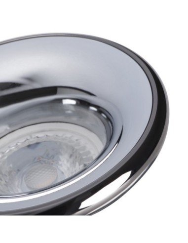 Support spot GU10 encastrable anthracite et blanc  - Kanlux - Elnis Leluminaireled.com