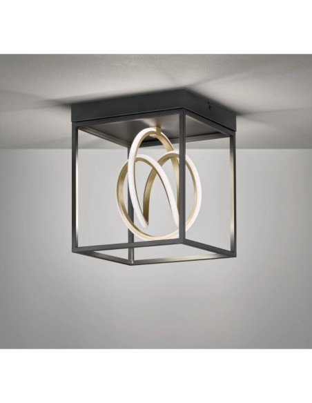 Pafonnier Led Gisi - Fischer&Honsel - CCT en continu de 2700 à 6500 kelvins