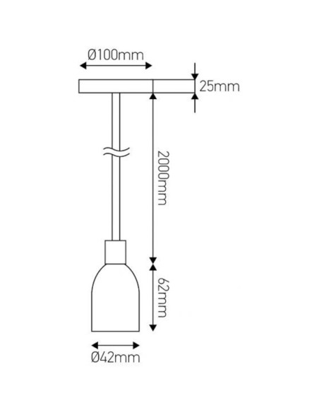 Suspension acier cuivré pour ampoule décorative  - Girard-Sudron Leluminaireled.com