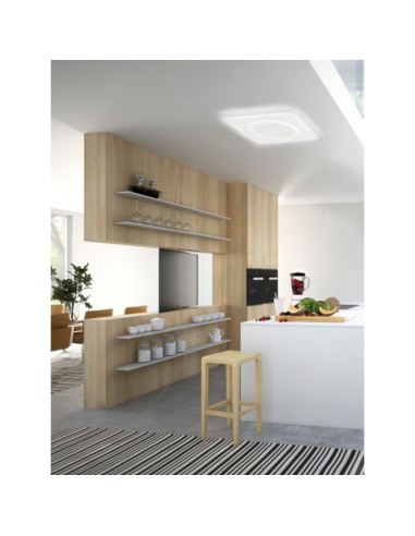 Fischer&Honsel - Bisi - plafonnier/applique Led - 3000 lumens, 2700 à 6500 lumens