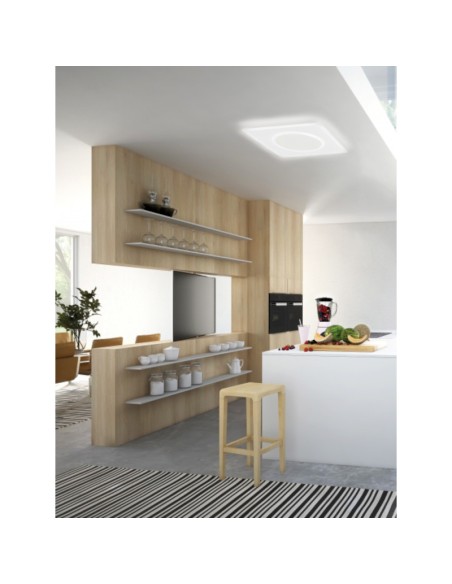 Fischer&Honsel - Bisi - plafonnier/applique Led - 3000 lumens, 2700 à 6500 lumens