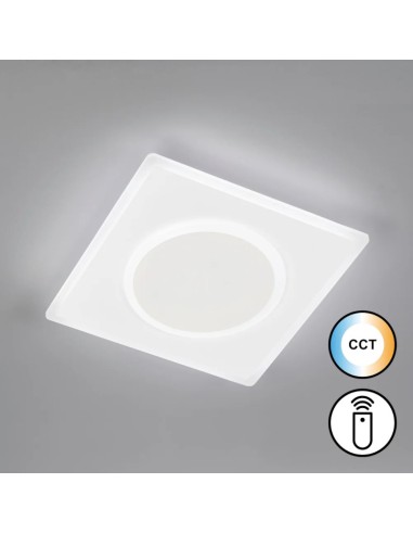 Bisi de Fischer&Honsel - plafonnier Led CCT dimmable avec télécommande