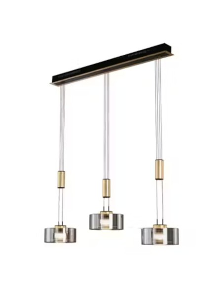 Suspension Led 3 sources lumineuses - Fisher & Honsel -  Lavin