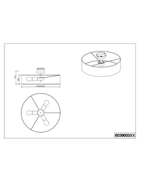 Trio Hotel - Plafonnier LED installé dans un salon, ambiance chaleureuse avec abat-jour gris