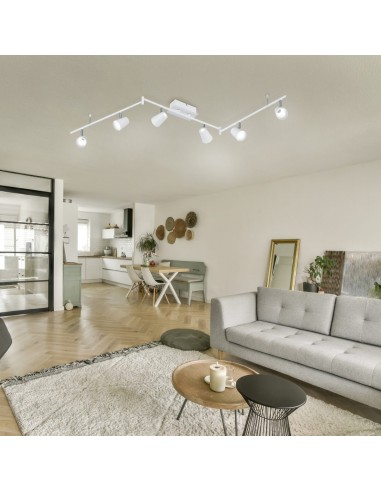 TRIO Narcos – Spot à 6 spots LED, orientation flexible, pour ambiance moderne