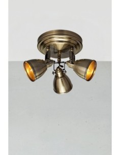 Markslöjd Fjällbacka – Plafonnier classique en laiton antique, ambiance romantique assurée 2