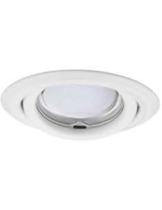 Support spot Led encastrable orientable Design rond blanc - Kanlux Leluminaireled.com