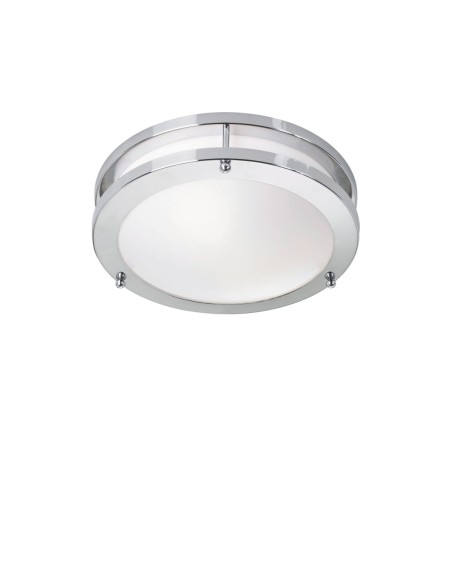 Markslöjd Täby – Plafonnier LED fixe 9 W, lumière blanc chaud, certifié IP44 pour salle de bain