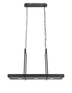 Markslöjd Tray – Suspension décoratif LED 3W, noir sable, plateau personnalisable, 630 lm, IP20