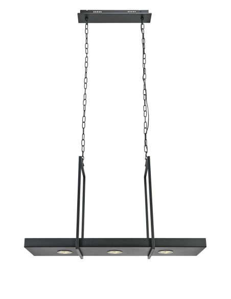 Markslöjd Tray – Suspension décoratif LED 3W, noir sable, plateau personnalisable, 630 lm, IP20