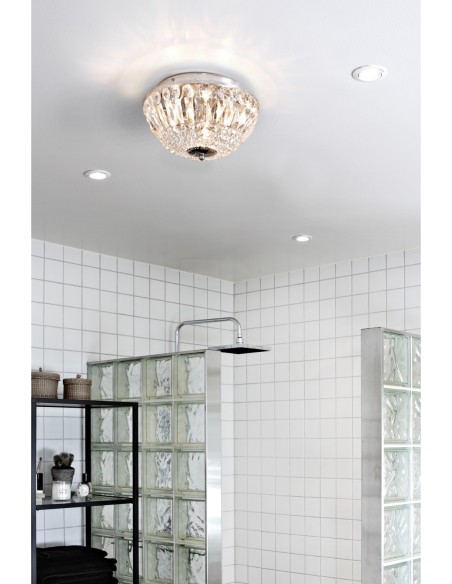 Markslöjd Estelle – Trois douilles G9, 28 W max, pour un éclairage puissant et raffiné en salle de bains