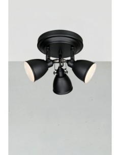 Markslöjd Fjällbacka – Spot de plafond noir élégant aux lignes classiques pour une touche romantique 2