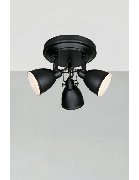 Markslöjd Fjällbacka – Trois douilles E14, 40 W max, pour un éclairage chaleureux et modulable