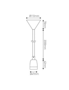 Suspension douille porcelaine cordon textile rouge pour ampoule décorative  - Girard-Sudron Leluminaireled.com 2