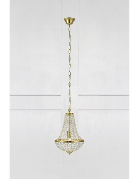 Markslöjd Gränsö – Design classique en cristal, douille E27 pour un éclairage chaleureux et élégant