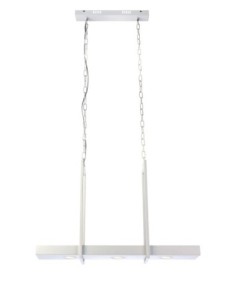 Markslöjd Tray – Suspension LED décoratif 3x1W, blanc, plateau personnalisable, lumière chaude 3000K, IP20