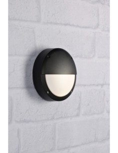Markslöjd Hero – Applique murale extérieure LED 9W, aluminium noir, IP44, lumière chaude 3000K 2